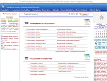 Tablet Screenshot of finanzamter.net